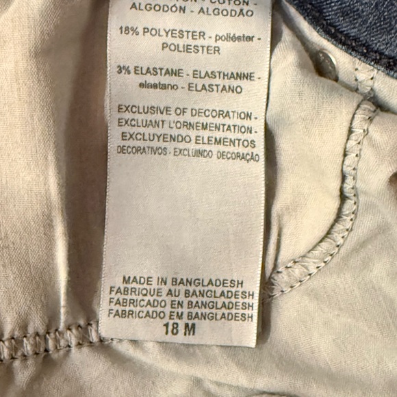 Denizen Levi's Classic Blue Bootcut Jeans Size 18M - Picture 3 of 3